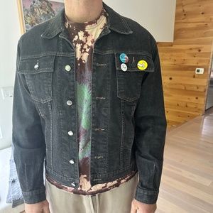 Banana Republic x  black jeans jacket